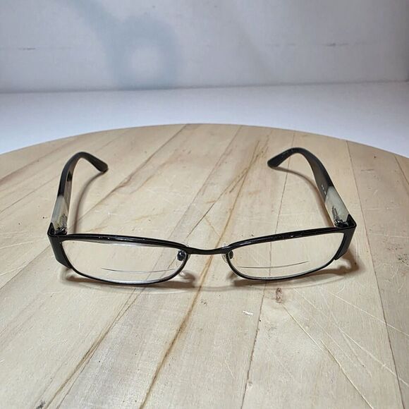 ARMANI EXCHANGE Eyeglasses Black With Mother of Pearl AX221 65Z 135 Frame Only - Picture 2 of 10